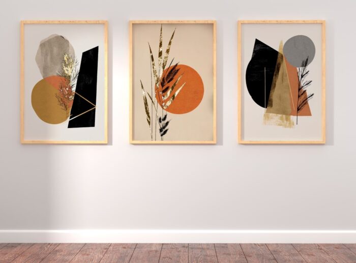 CONJUNTO ABSTRATO LUXUOSO E MODERNO - Imagem 5