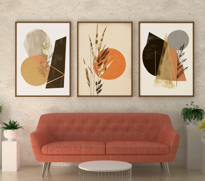 CONJUNTO ABSTRATO LUXUOSO E MODERNO - Imagem 3