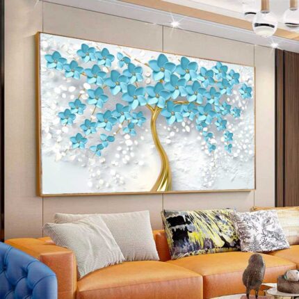 QUADRO A ARVORE EM ARTE DECORAÇÃO
