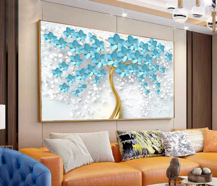 QUADRO A ARVORE EM ARTE DECORAÇÃO