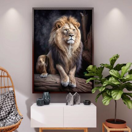 QUADRO O GRANDE LEÃO