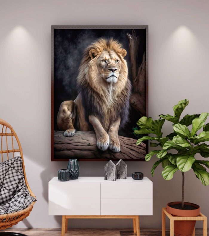 QUADRO O GRANDE LEÃO
