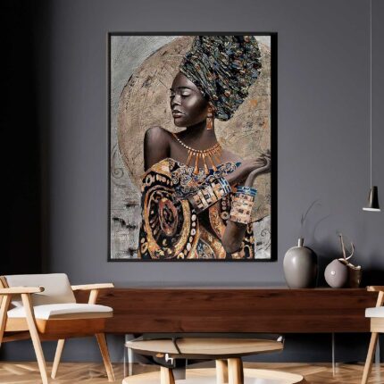 QUADRO ELEGÂNCIA AFRICANA