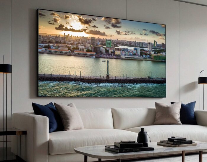 QUADRO BELO FIM DE TARDE EM RECIFE