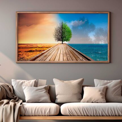 QUADRO ÁRVORE TERRA E AGUA