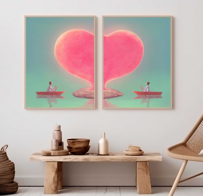 KIT DECORATIVO DE ENCONTRO AO CORAÇÃO - Imagem 5