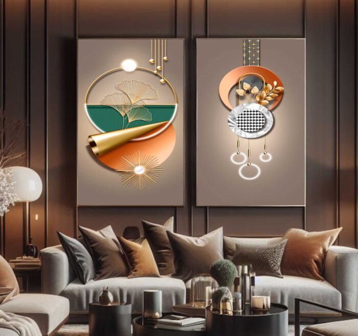 KIT ILUSTRAÇÃO ARTE E LUXO DECOR - Imagem 5