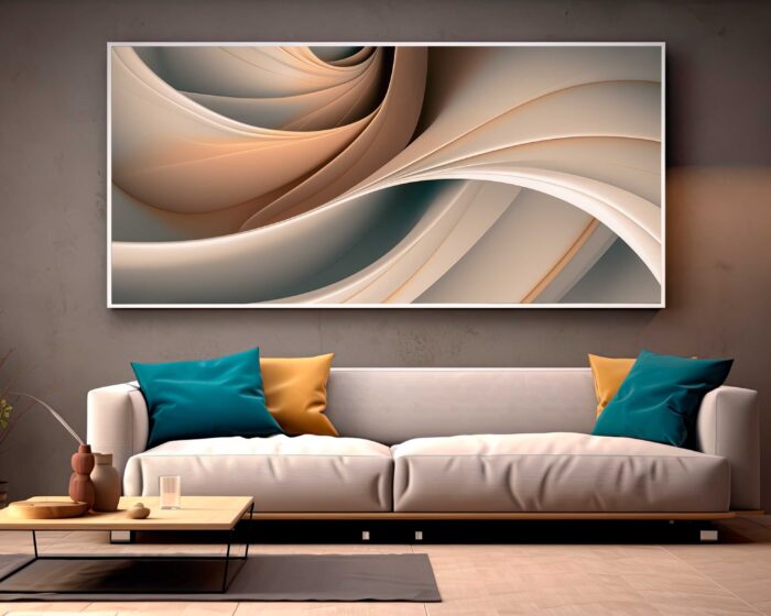 QUADRO BELA ILUSTRAÇÃO ARTE DE DECORAÇÃO - Imagem 5