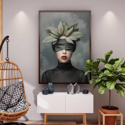 QUADRO BELA  ARTE MINIMALISTA EM DECORAÇÃO