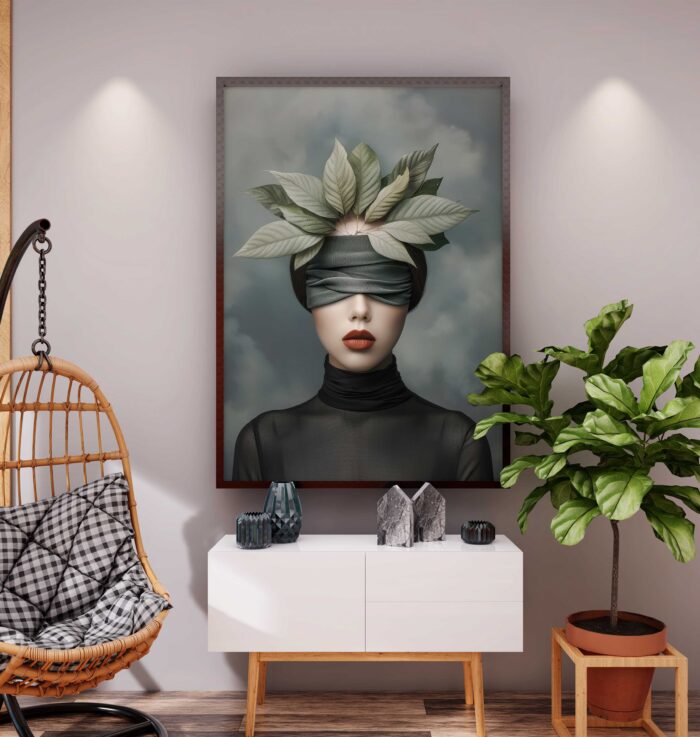 QUADRO BELA  ARTE MINIMALISTA EM DECORAÇÃO