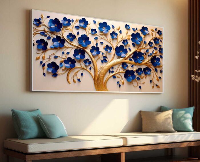 QUADRO ILUSTRAÇÃO ARVORE DECOR - Imagem 5