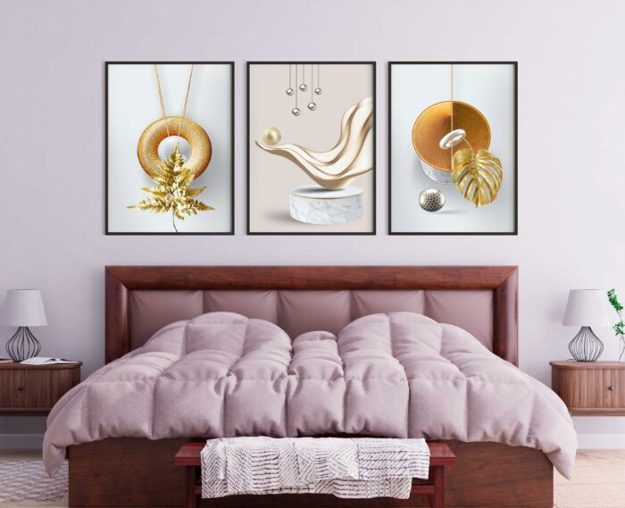 CONJUNTO ARTE LUXO DECORADO - Imagem 5