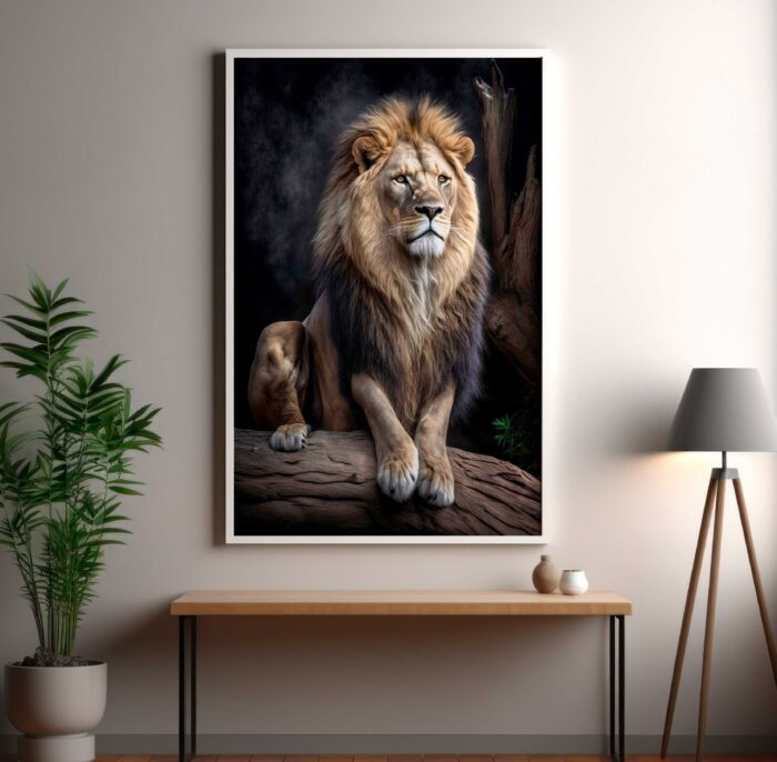 QUADRO O GRANDE LEÃO - Imagem 5