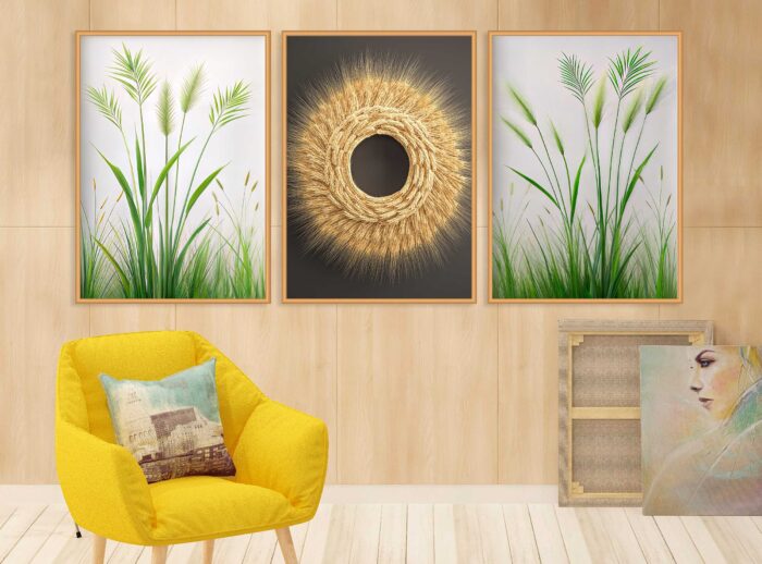 CONJUNTO ARTE TRIGOS DECOR - Imagem 5