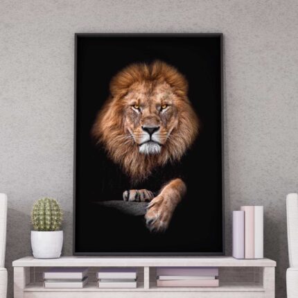 QUADRO O PODEROSO LEÃO