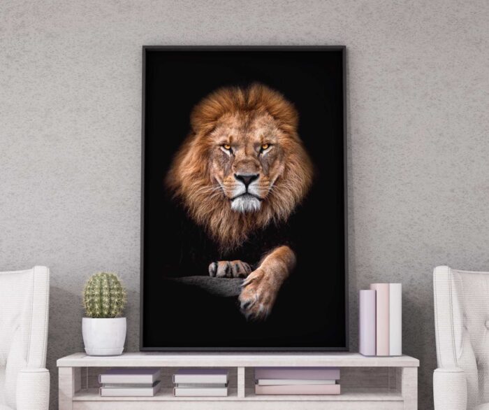QUADRO O PODEROSO LEÃO