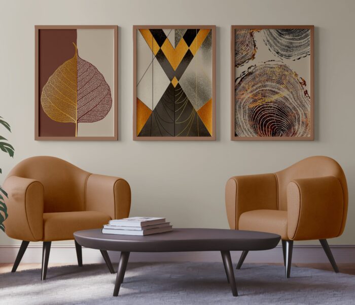 CONJUNTO ABSTRATO DECORADO - Imagem 4