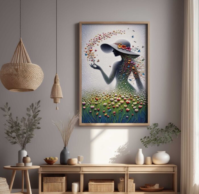 QUADRO EM BELA ARTE DECOR MINIMALISTA - Imagem 4