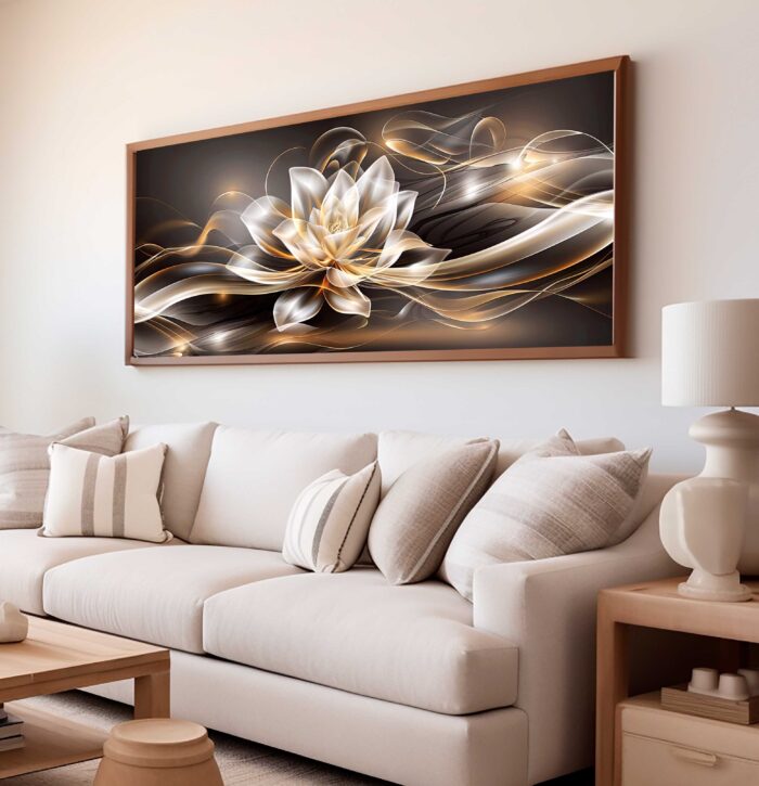 QUADRO ILUSTRAÇÃO DOURADA DECOR - Imagem 3