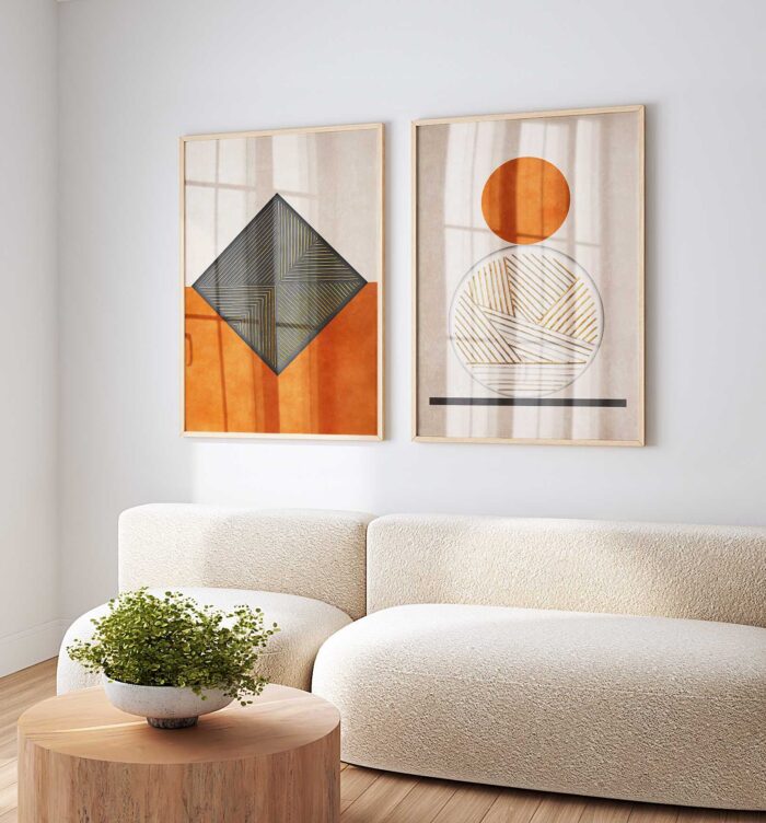 KIT QUADROS GEOMETRICOS DECOR - Imagem 5