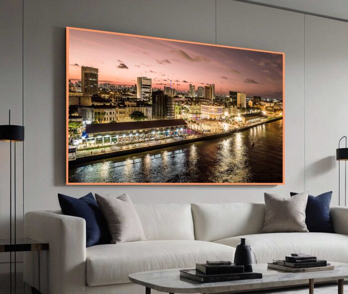QUADRO EM BELA IMAGEM MARCO ZERO NO RECIFE - Imagem 4