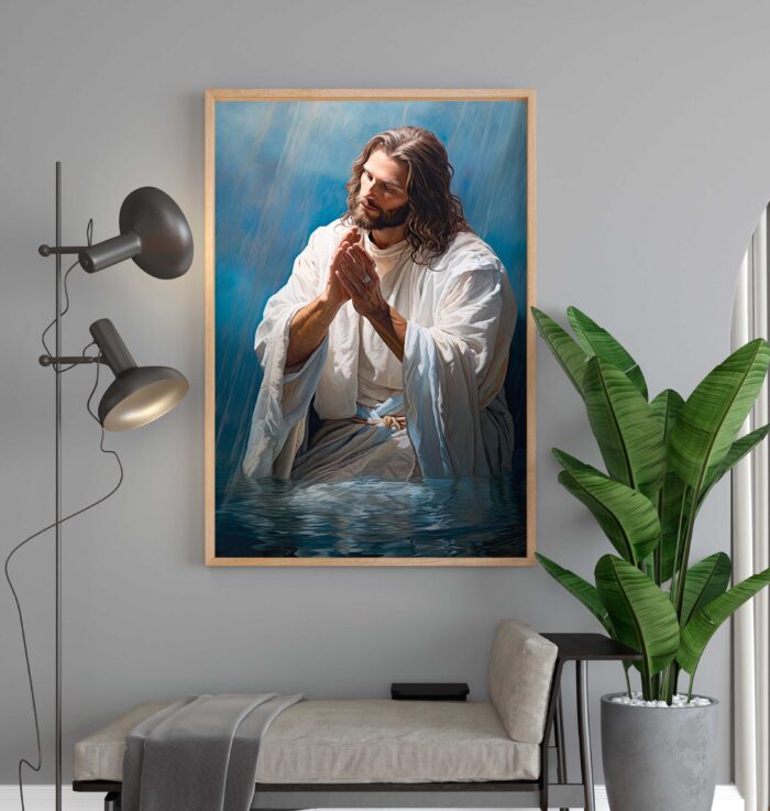 QUADRO CRISTO EM ORAÇÃO DIVINA - Imagem 4
