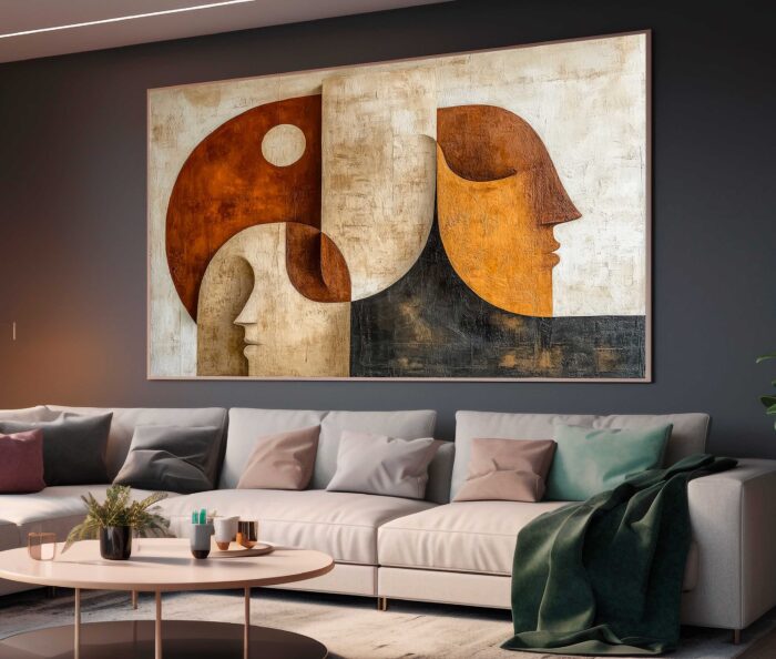 QUADRO ABSTRAO EM ARTE 3D MODERNO - Imagem 5