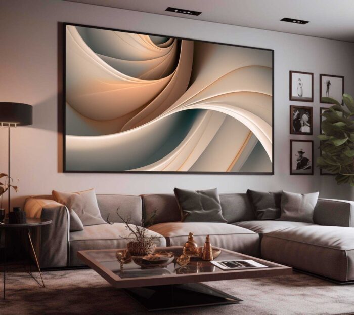 QUADRO BELA ILUSTRAÇÃO ARTE DE DECORAÇÃO - Imagem 4