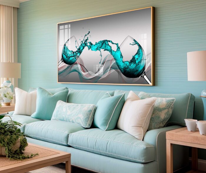 QUADRO ARTE LUXO EM TAÇAS DECOR - Imagem 5