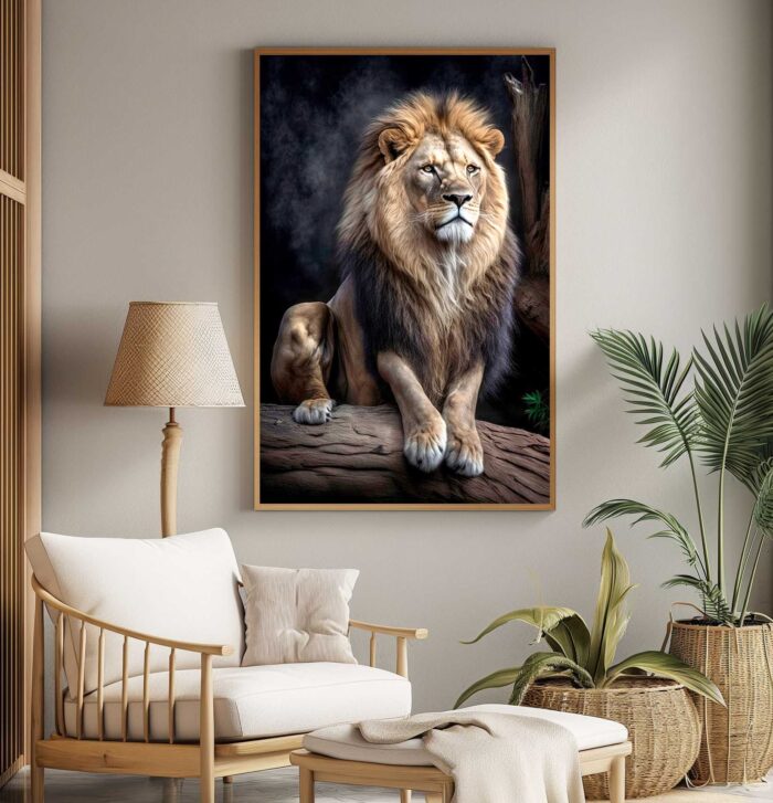QUADRO O GRANDE LEÃO - Imagem 4