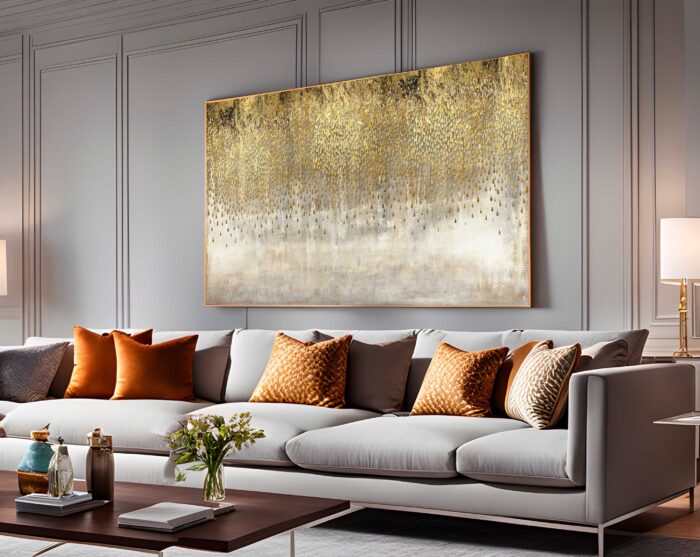 QUADRO EM BELA ARTE ABSTRATA - Imagem 4