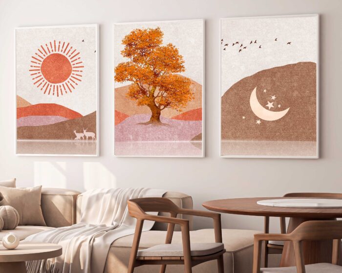 CONJUNTO ILUSTRAÇÃO A PAISAGEM DECOR - Imagem 5