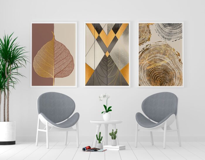 CONJUNTO ABSTRATO DECORADO - Imagem 3