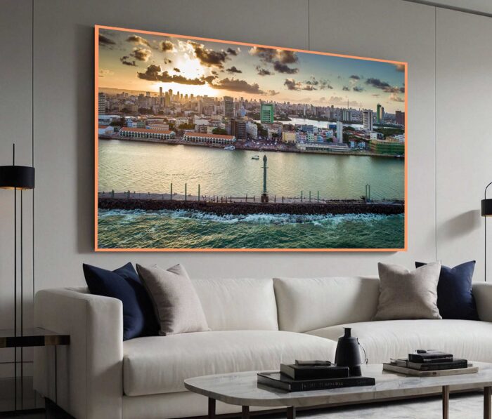 QUADRO BELO FIM DE TARDE EM RECIFE - Imagem 4