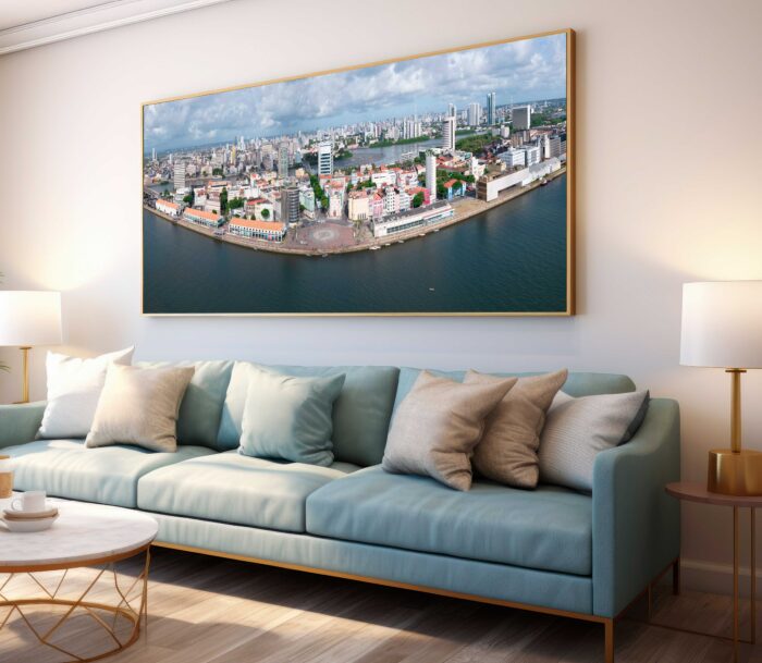 QUADRO MARCO ZERO EM BELO PANORAMICO - Imagem 3