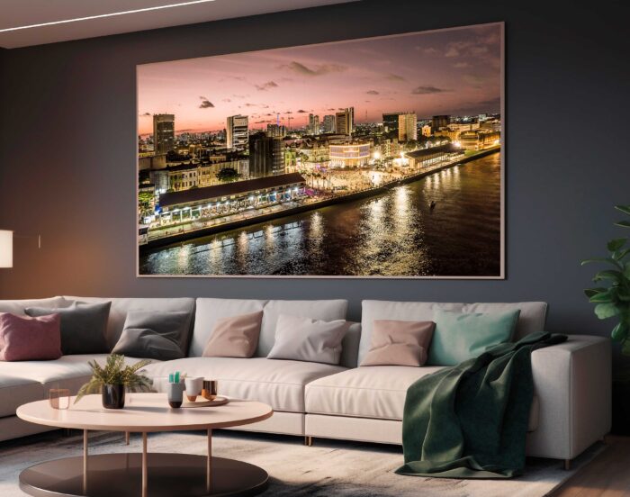 QUADRO EM BELA IMAGEM MARCO ZERO NO RECIFE
