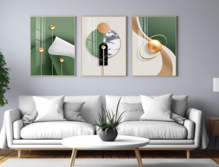 CONJUNTO ARTE ELEGANCIA MODERNO DECOR - Imagem 4