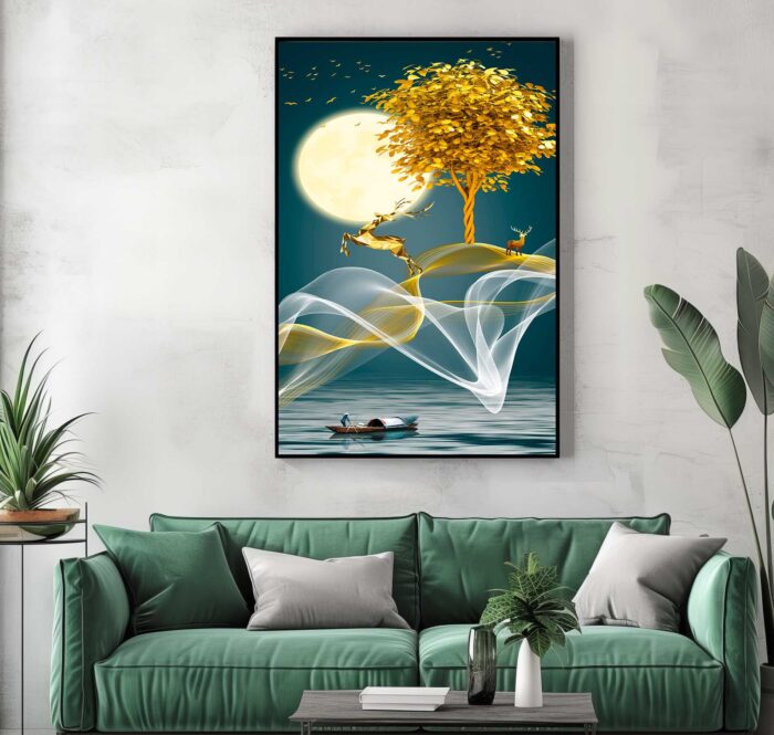 QUADRO ARTE DIGITAL DE DECORAÇAÕ - Imagem 3