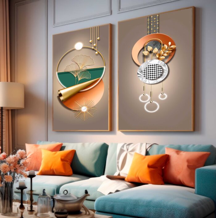 KIT ILUSTRAÇÃO ARTE E LUXO DECOR - Imagem 3