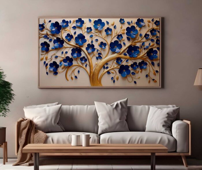 QUADRO ILUSTRAÇÃO ARVORE DECOR - Imagem 3