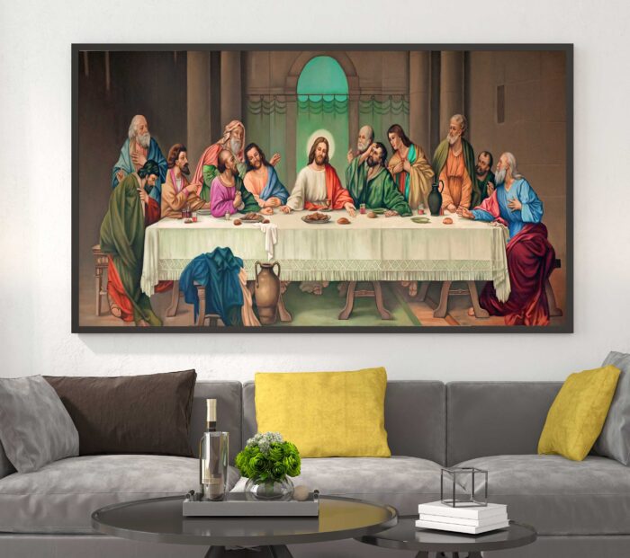 QUADRO SANTA CEIA CLASSICA - Imagem 4