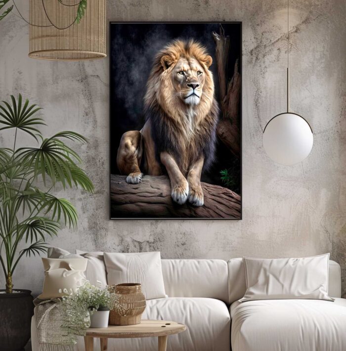 QUADRO O GRANDE LEÃO - Imagem 3