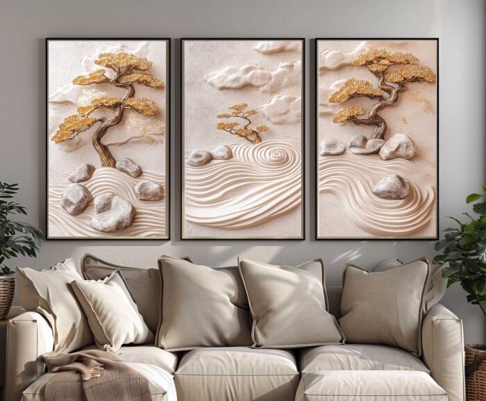 CONJUNTO ARTE ABSTRATA MODERNA 3D - Imagem 4