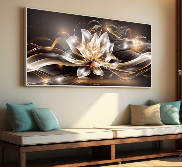 QUADRO ILUSTRAÇÃO DOURADA DECOR - Imagem 5
