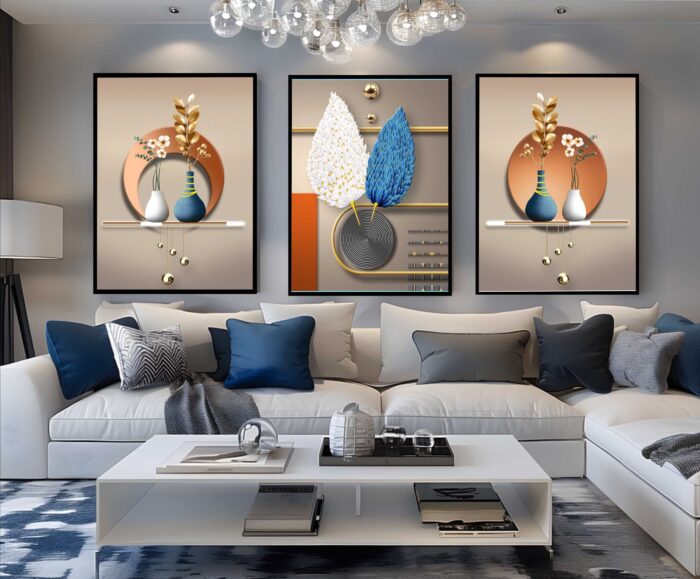 CONJUNTO ARTE  BELO DECOR MODERNO - Imagem 2