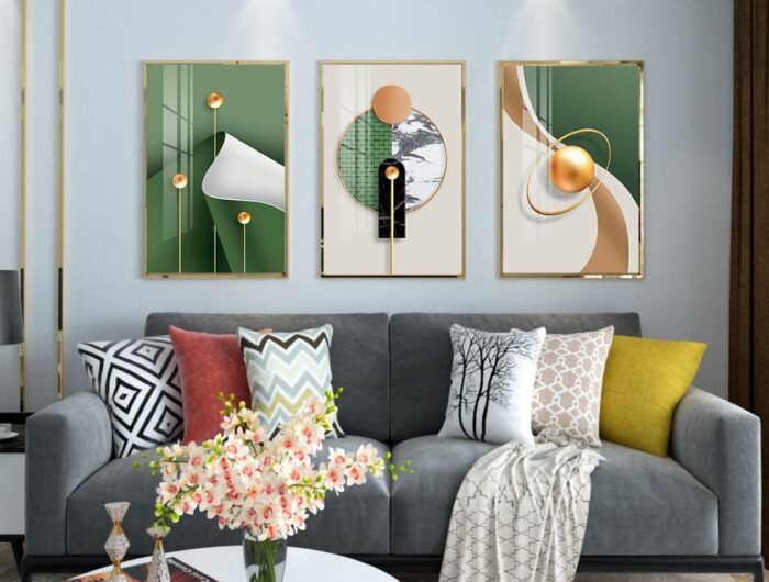 CONJUNTO ARTE ELEGANCIA MODERNO DECOR - Imagem 3