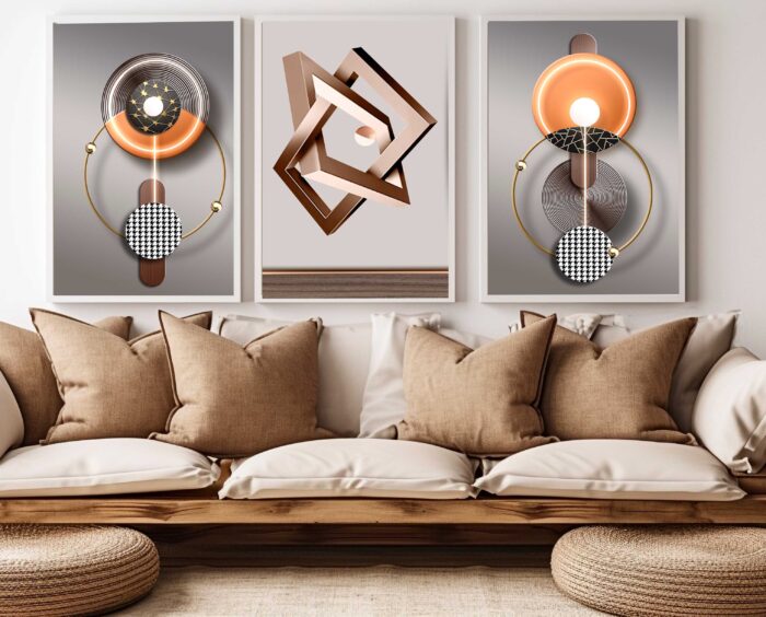 CONJUNTO DECORADO MODERNO - Imagem 3