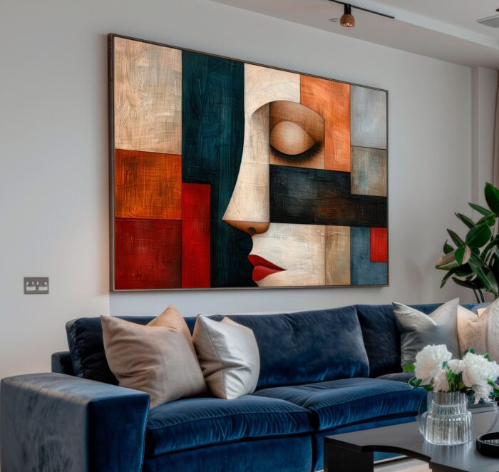 ARTE PINTURA MINIMALISTA ABSTRATA