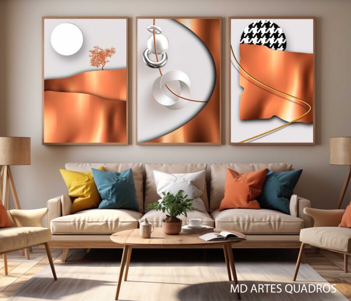 CONJUNTO DOURADO ELEGANTE - Imagem 3