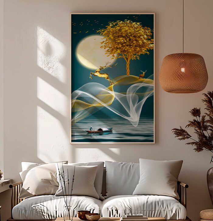 QUADRO ARTE DIGITAL DE DECORAÇAÕ - Imagem 2